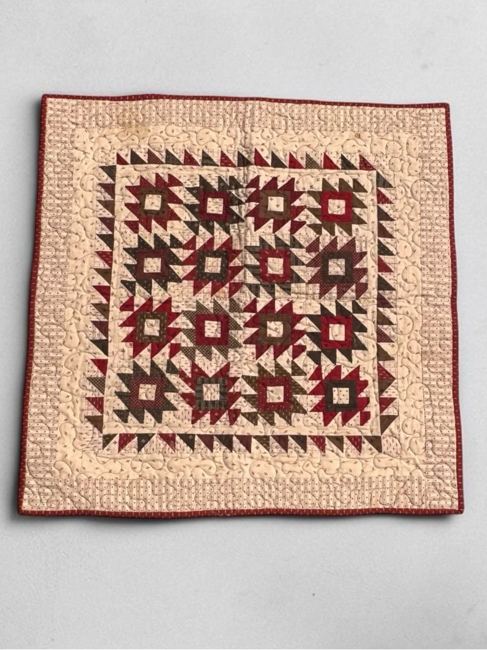 Quilt, Checkered, Handmade